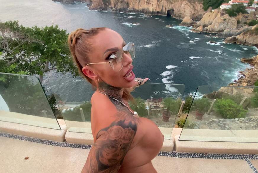 Kada-Love: Balkonf**k auf meiner Winteresidenz