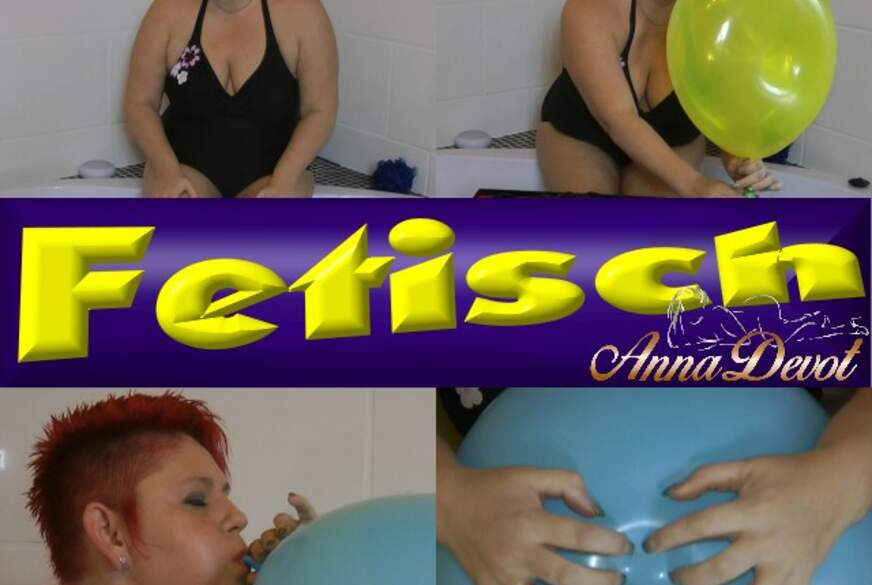 Ballon Session in der Wanne von Annadevot