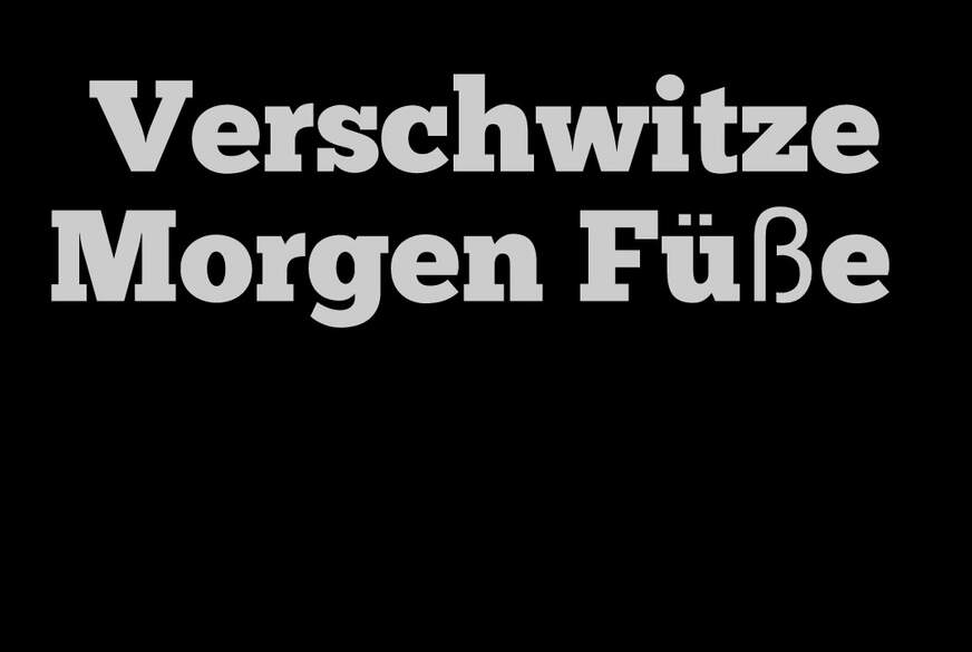 LadyDespina: Verschwitzte Morgen Füße