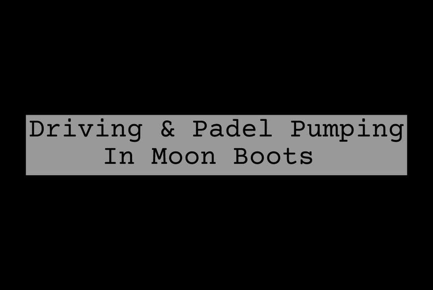 LadyDespina: Pedal Pumping MoonBoots