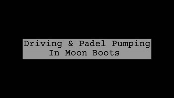 Pedal Pumping MoonBoots