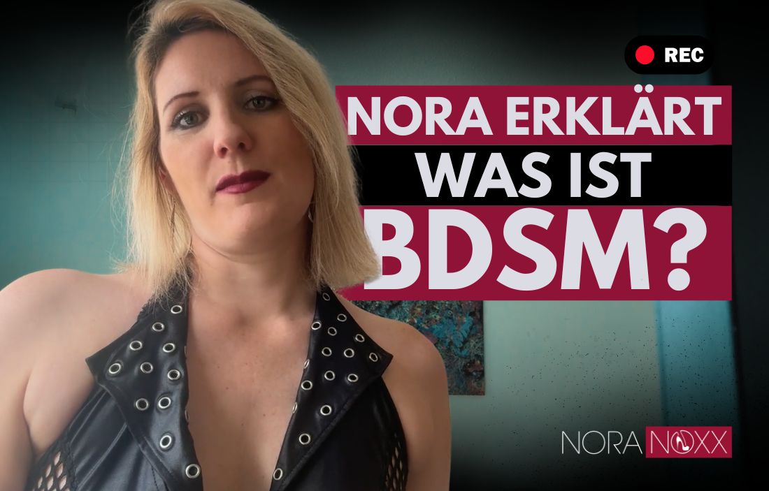 BDSM ist nichts für mich! Oder vielleicht doch? Denn was BDSM eigentlich ist, wann es losgeht und was alles dazugehört, darüber herrscht noch sehr viel Unklarheit. Ist BDSM immer mit Schmerzen verbunden, für wen kommt es überhaupt in Frage und was ist das A und O? Diesen Fragen geht Nora Noxx im Video nach.