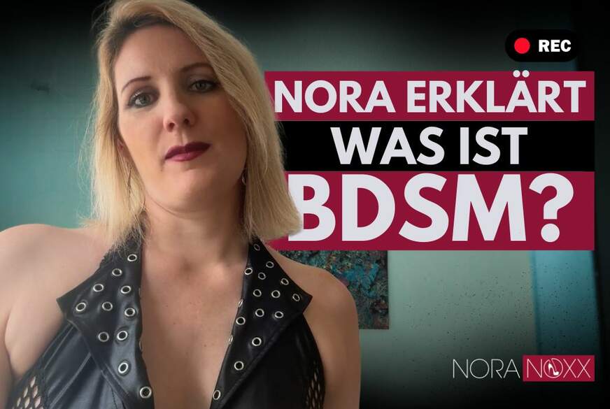 Was BDSM ist von NoraNoxx