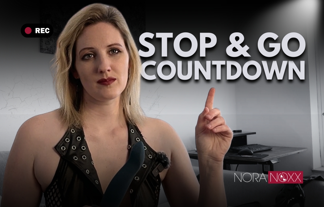 Stop and Go Die Herrin will deine Wichse und sagt dir wie Lass uns ein Spiel spielen, ich sage STOP oder GO und du wichst dir deinen Schwanz genauso wie ich es dir befehle! Ich gebe dir genaue Anweisungen und am Ende auch einen richtig geilen Countdown. Denn dein Sperma gehört mir…