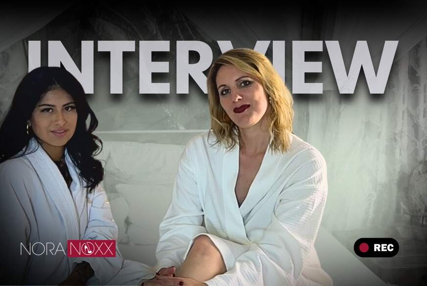 Blonde Domina trifft heiße Latina Nora Noxx und Queen Fernanda verraten heiße Details von NoraNoxx