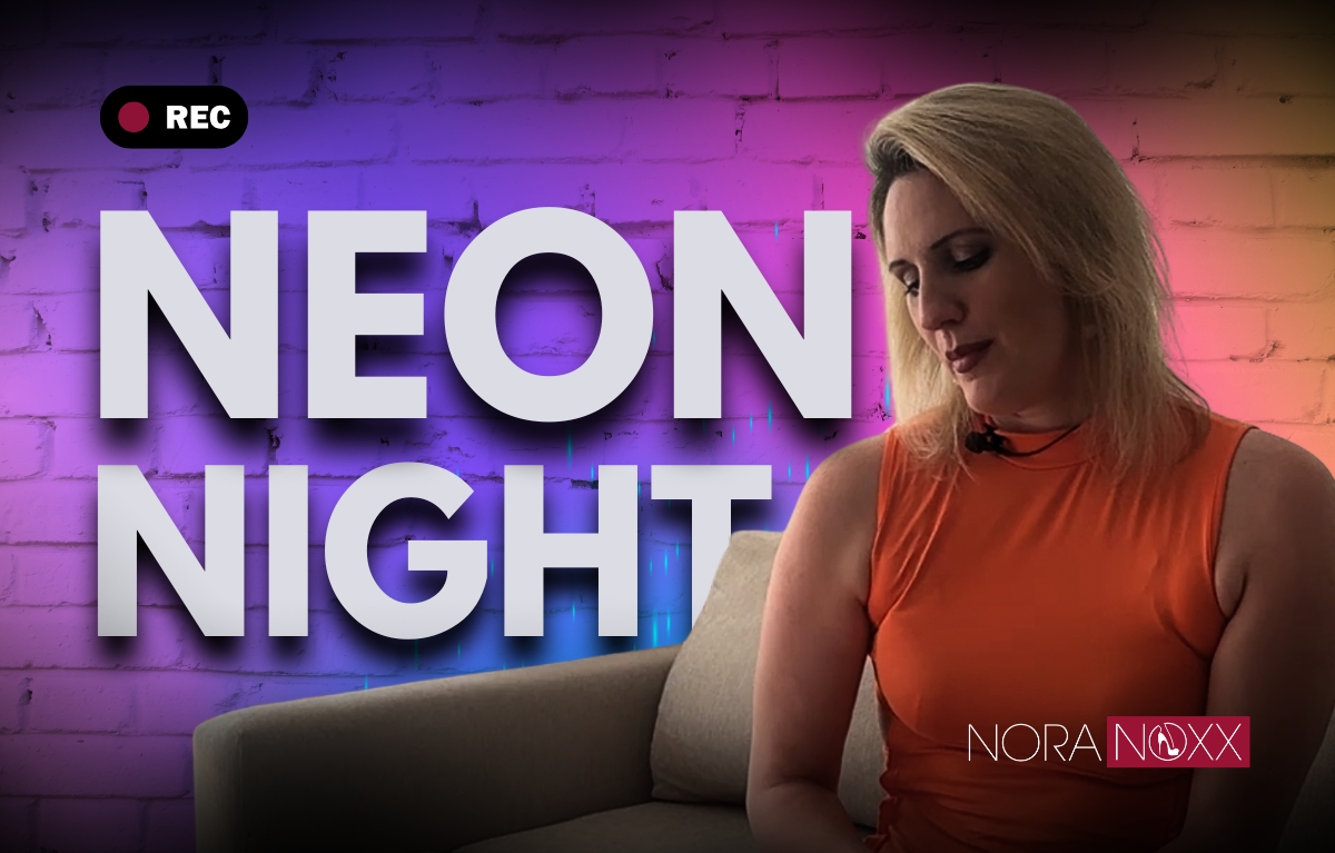 It was Neon Night! You glow in a whole new way when you\'re wearing chic neon clothes, and my favorite vibrator really made me shine. I wasn\'t allowed to move, and well, what can I say, things got a little wet  . I also found probably the worst kisser ever that night, even though she was really hot! How is that possible?! Watch the video for the whole story.