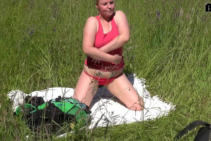 honeylilu: Doppelp*********n im Grünen