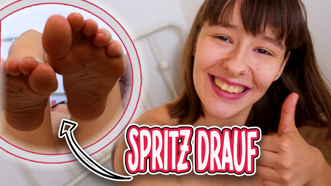 Meine heißen SOHLEN wollen dein SPERMA! Ölige flutschige Füße, perverse Gedanken mit einem hauch Dominanz ist doch genau das was wir beide jetzt wollen und vor allem brauchen! Also mach schön artig mit, dann darfst du mit deine volle Sahneladung direkt auf meine heißen Sohlen spritzen