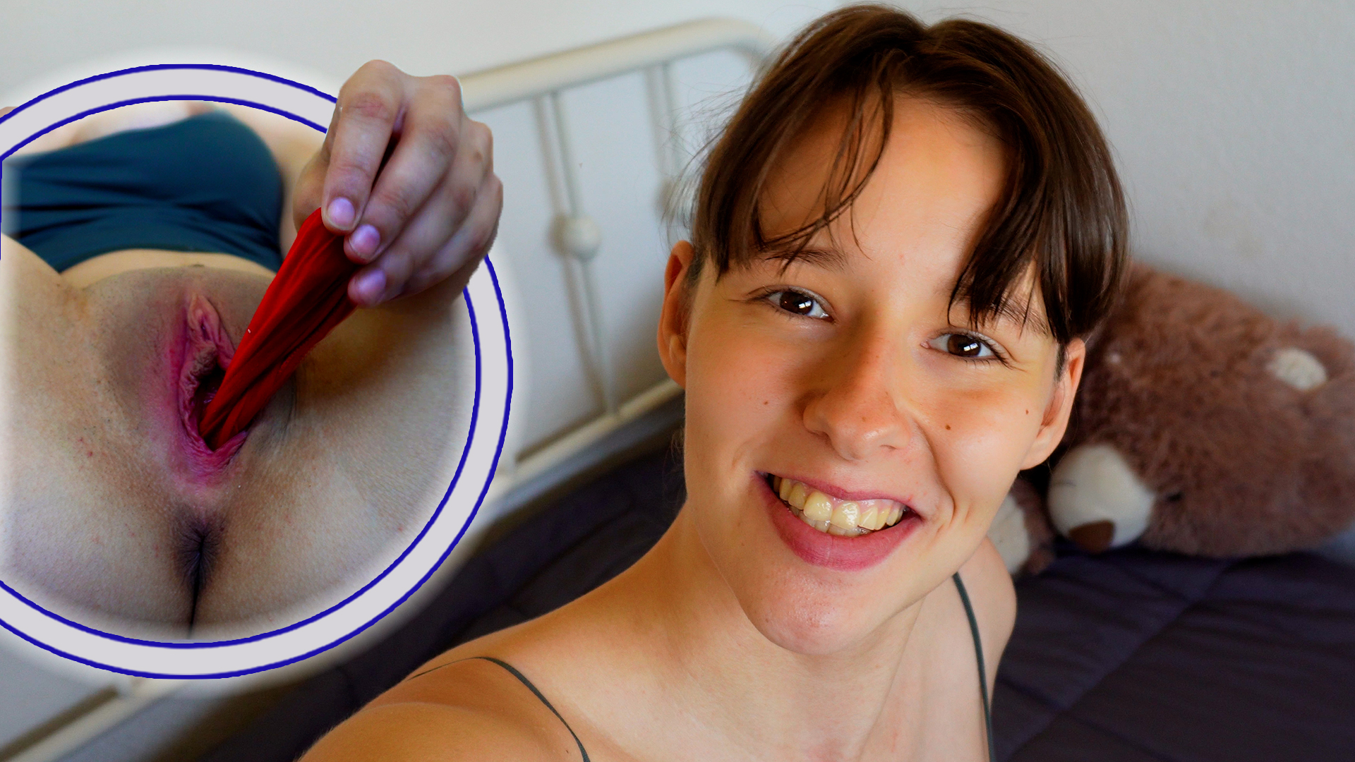 Mein Slip-Skandal! Hättest du gedacht, dass ich DAS mache?! Ich wollte meinen Slip nicht einfach nur tragen… ich wollte ihn fühlen. Tief in mir drin. Und genau da hab ich ihn reingestopft – feucht, warm und so verdammt geil! Mega gefühl wenn ich ihn ganz langsam wieder rausziehe.. und der durft! Mmmhhhh…..