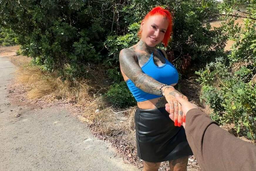 CatCoxx: Outdoor Date am Straßenrand! blank f****n, s******n Danke! 2 mal abges****z