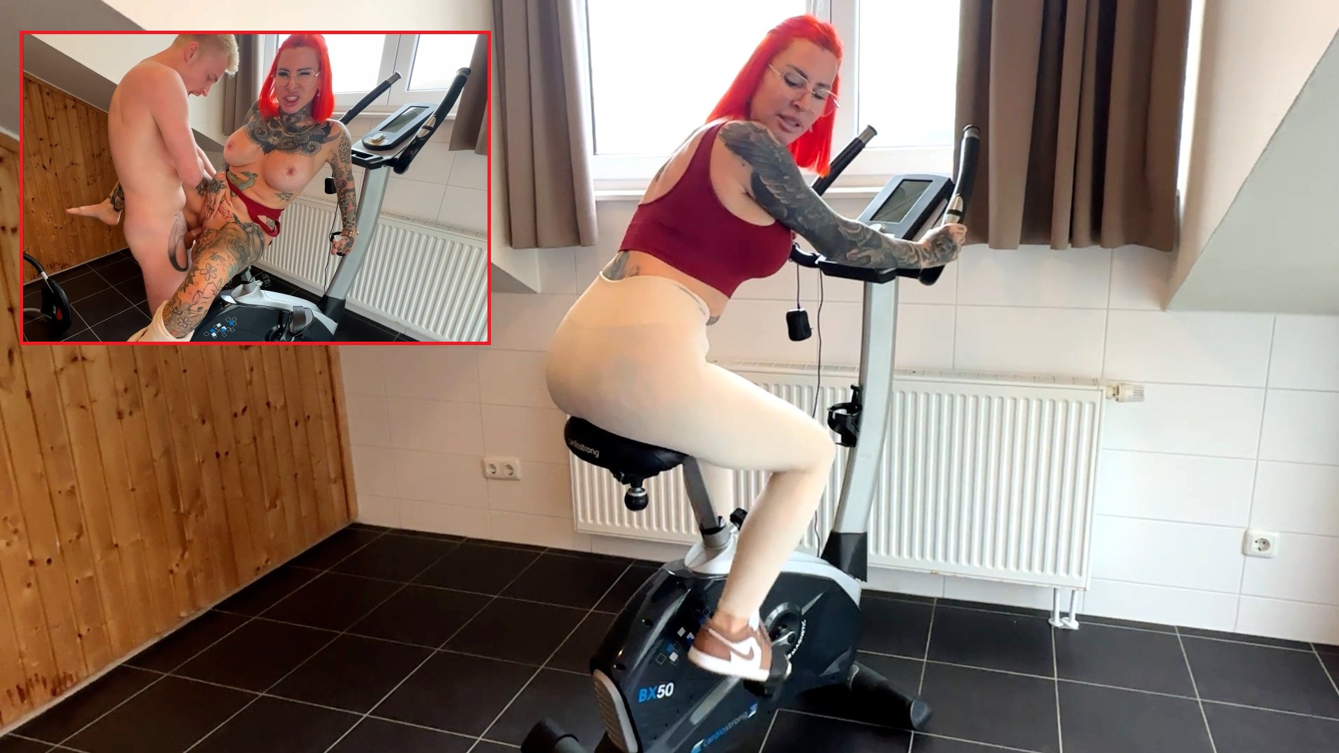Schüchtern Fitnesstrainer 20j. zum Sex verführt! Dieses Training wird er so schnell nicht vergesse Der Frühling steht vor der Tür, und ich muss natürlich was für meine Figur tun also erst mal bisschen Fitness machen beziehungsweise versuchen, denn als der junge süße Fitnessmitarbeiter die Tür reinkommt, kommen mir direkt versaute Gedanken. Oh mein Gott, ich schaffe es nicht mal normalen Sport zu machen, ohne an Sex zu denken. Der Typ war einfach so Sweet, dass ich ihn direkt bei den Bauchübungen in den Schritt gefasst hab. Er war ein bisschen überfordert. Anschließend hat er mich aber richtig schön geil gefickt, nachdem ich den Jungschwanz schön hart geblasen hab. Was meint ihr? Bin ich mal wieder zu weit gegangen? Sollte ich mich benehmen oder hab ich alles richtig gemacht?