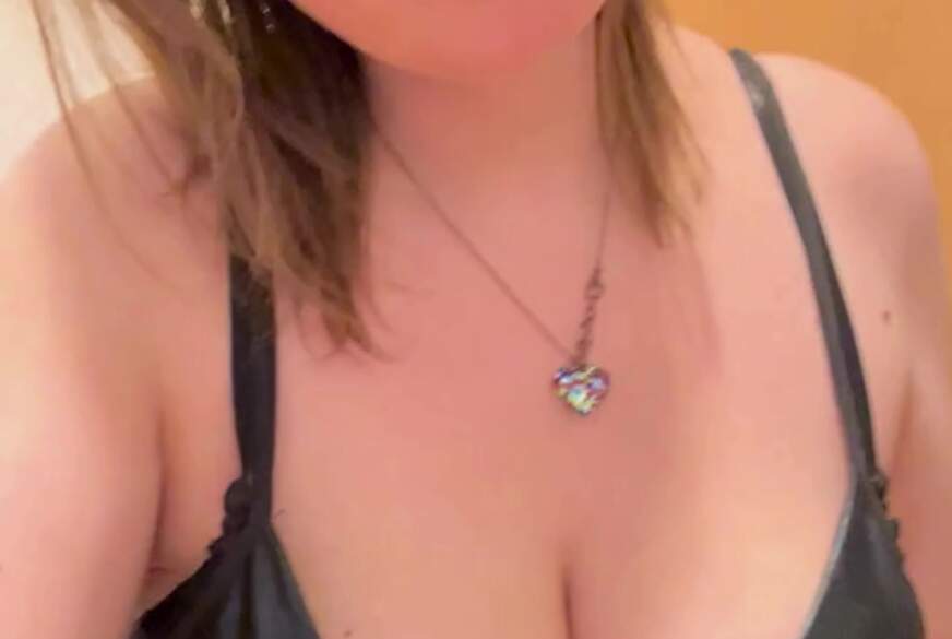 Rollen Spiel mit Dirty Talk in Leder Corsage von Clarapanties pic1