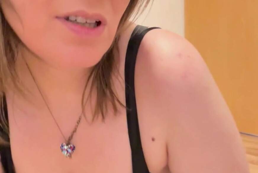 Rollen Spiel mit Dirty Talk in Leder Corsage von Clarapanties pic2