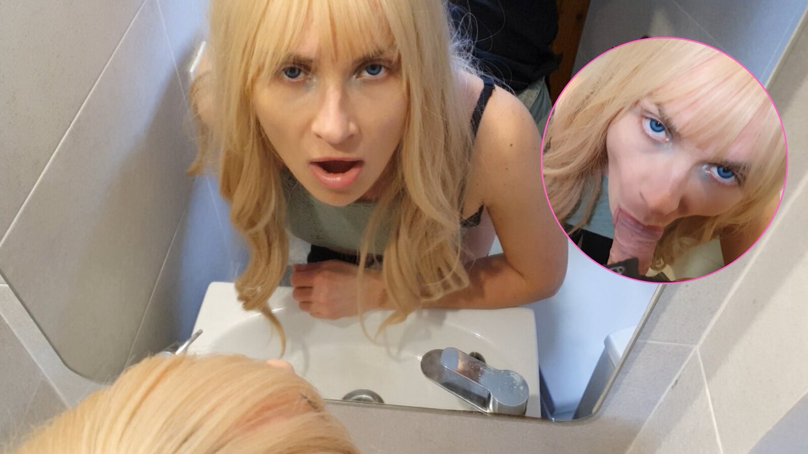 Aushilfs-Kellner 18plus verpasst mir CREAMPIE beim Restaurant-Besuch! OMG! Ich war heute schon den ganzen Tag sooo unfassbar willig und geil! Heute Abend konnte ich dann einfach nicht mehr anders! Ich war mit meinen Freundinnen in einem sehr exquisiten Restaurant und meine Muschi war schon den ganzen Tag schon so schön feucht! Als ich dann denn jungen und ungeschickten Aushilfskellner sah, wusste ich ER ist heute fällig! Ich wollte das er mich heute fickt! Er war so verdammt süß und schüchtern! Also zwinkerte ich ihm zu bevor ich auf die Toilette verschwand! Oh mein Gott war das ein geiler Quickie ;) Nur das er mir blank einfach so einen CREAMPIE auf dem Klo verpasst, damit hatte ich vorher wirklich nicht gerechnet... Wärst du meiner Einladung aufs Klo auch einfach so gefolgt? ;)