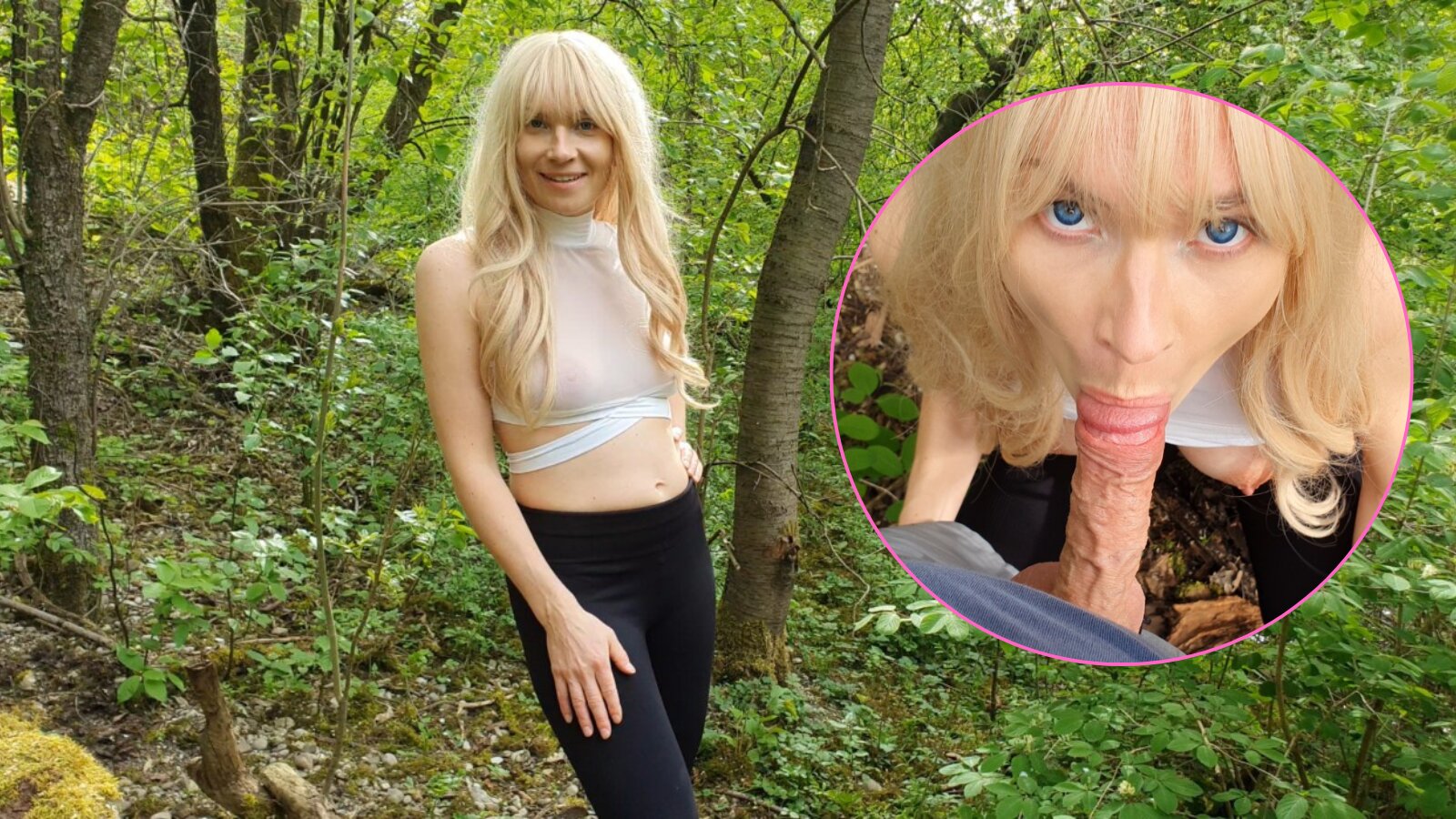 OUTDOOR!! Hat mich der Fremde im Wald einfach geschwängert? Da ist dieser Ort in der Natur an dem ich immer wieder spazieren gehe im Wald am Wasser entlang. Normalerweise ist dort sonst niemand... Manchmal lehne ich mich dort auch einfach an einen Baum und fange an wild an meinen geilen Titten und an meiner nassen Muschi rumzuspielen. Doch heute war es anders... Heute steht dort auf einmal dieser Typ... Und das an meinem ganz persönlichen SECRET SPOT! Wir reden ganz nett miteinander und er verrät mir auf einmal ein sehr schmutziges Geheimnis von ihm... Was soll ich sagen? Irgendwie hat mich das total geil gemacht... Also habe ich mich dazu hinreißen lassen mich einfach von ihm ficken zu lassen! Und das auch noch BLANK!! OHNE KONDOM!! OMG!!! Hat er mich jetzt geschwängert?