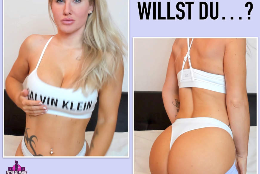 WILLST du mir IN DEN A***h S******n? von Fitness_Maus