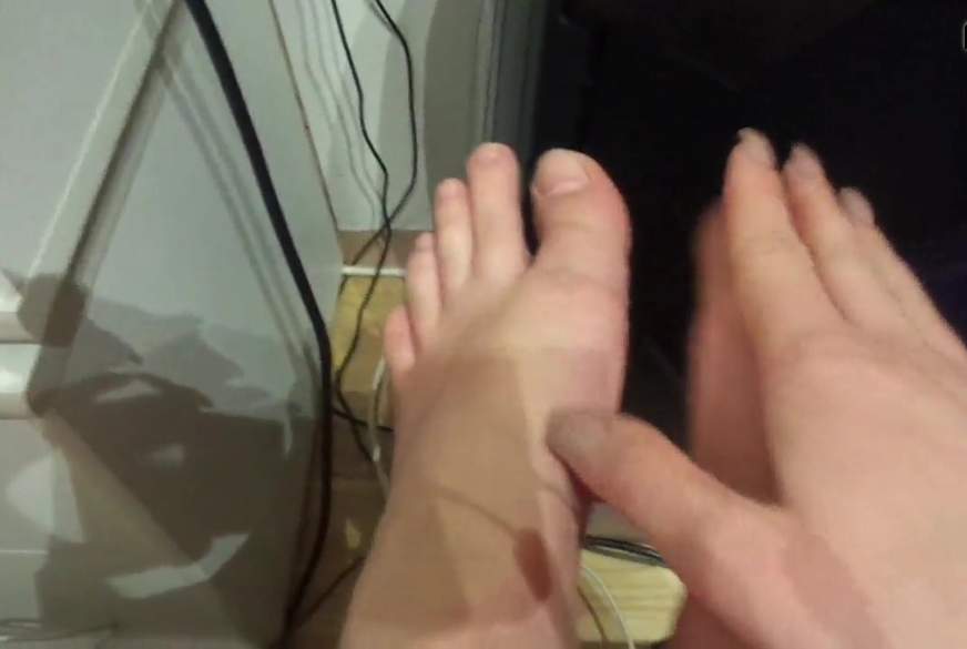 daisyangel: geile Fuß massage mit öl