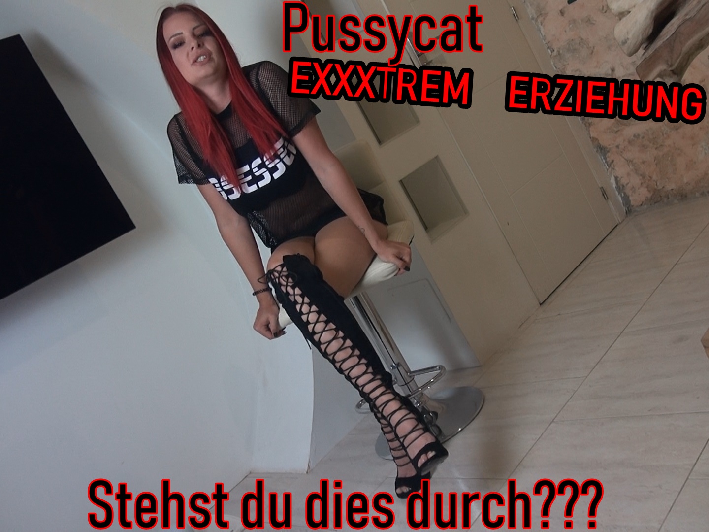 Pussycat EXXXTREM ERZIEHUNG - Hälst du dies durch??? Nach 10 Monaten Wichsverbot, lasse ich dich aus deinem Käfig krabbeln, doch heute steht dir eine besondere Aufgabe bevor. Du wirst meine Pussycat sein und nur auf meine Befehle hören. Ob ich dein Schwänzchen wichsen lasse? NUR WENN DU BRAV BIST!!! Also hör genau auf meine Befehle und führe sie aus!