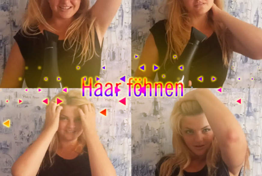 Haar föhnen von Laima4U