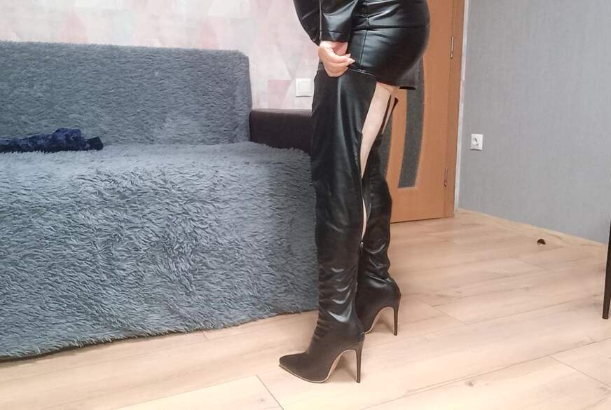MissTanya: Leder Stiefel