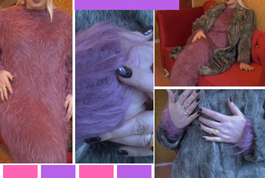 Göttin in Pelz und Mohair von LadyKarame