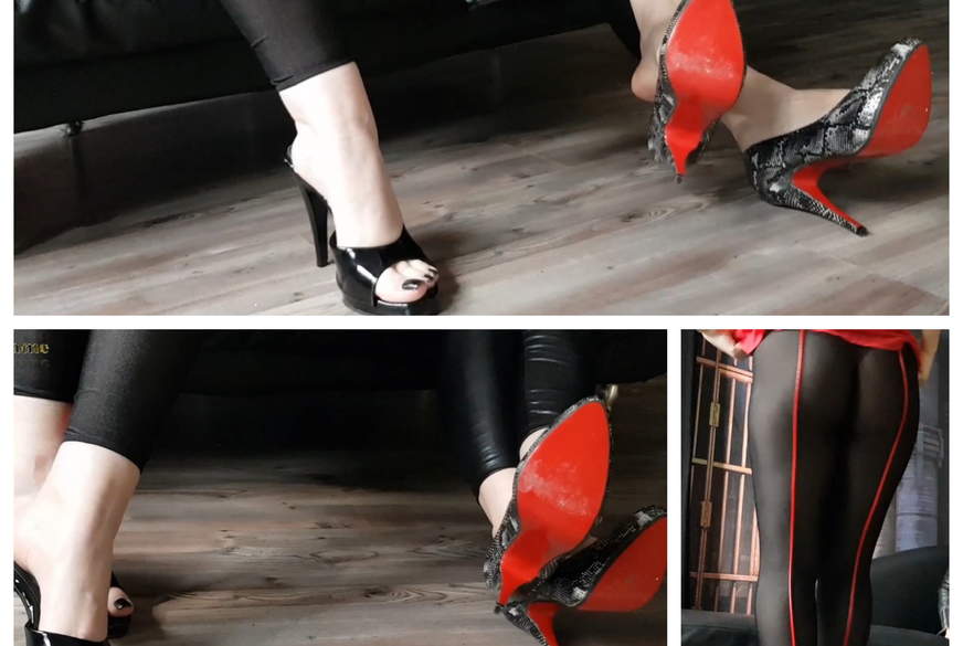 Doppel Dangling in sexy Heels von LadyKarame