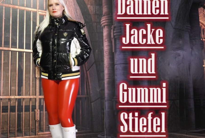 Meine neue Daunenjacke und Gummistiefel von LadyKarame