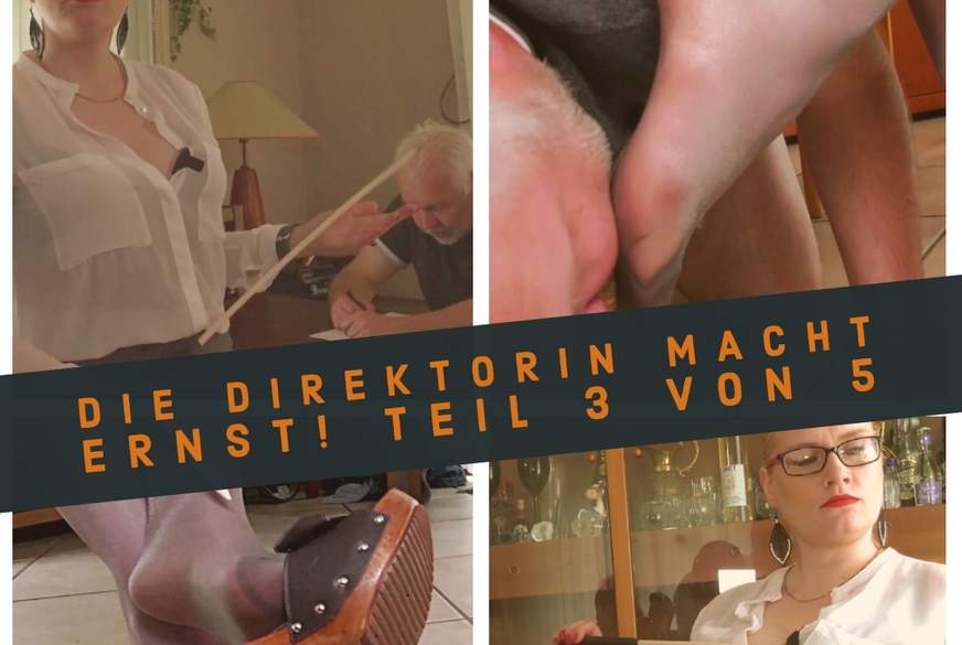 Die Direktorin macht ernst Teil 3 von 5 von LadyKarame