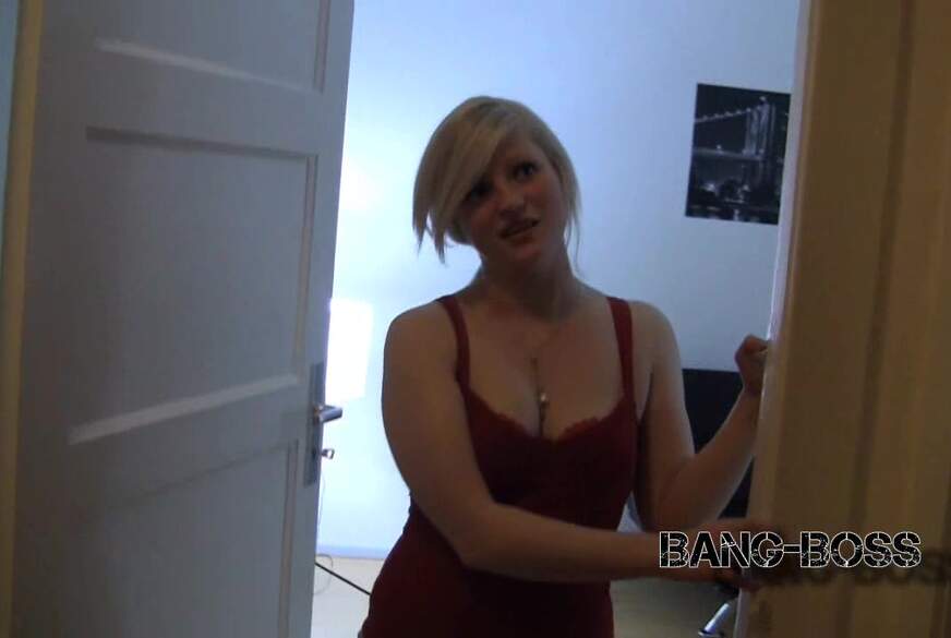 BANG-BOSS: Pleite Blondchen - F****n statt Miete zahlen