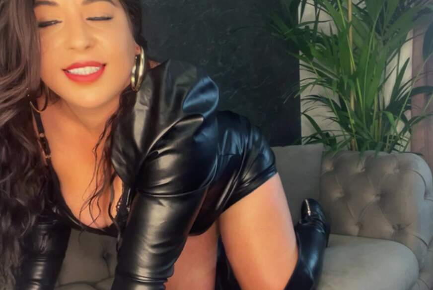 LadyAyse: Anbetung deiner Leder Göttin mit geiler S****z Anweisung
