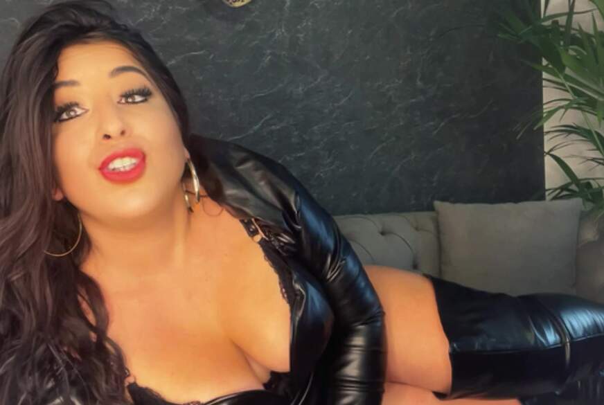 LadyAyse: Anbetung deiner Leder Göttin mit geiler S****z Anweisung