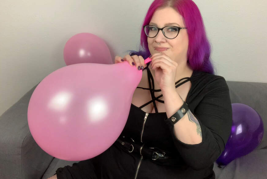 B**w to Pop! 5 Ballons für Looner von Abby-Strange