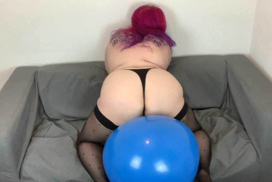 Userwunsch, im String Ballon reiten mit Dirty Talk von Abby-Strange
