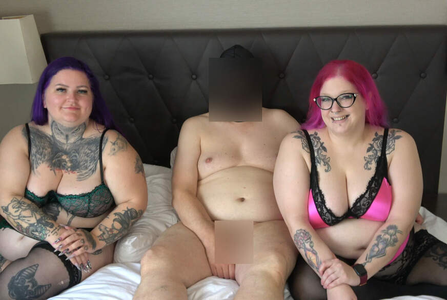 Traum Dre**r mit zwei geilen BBWs für User von Abby-Strange