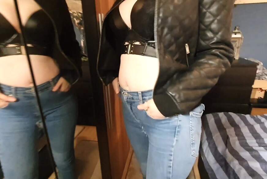 Lisa-s**k: C******e für Lederjacken-Jeans-Girl!!!
