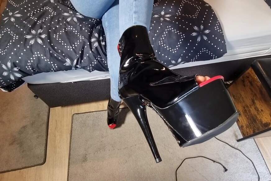 Jeans Heels Dirty Talk von Lisa-s**k pic3