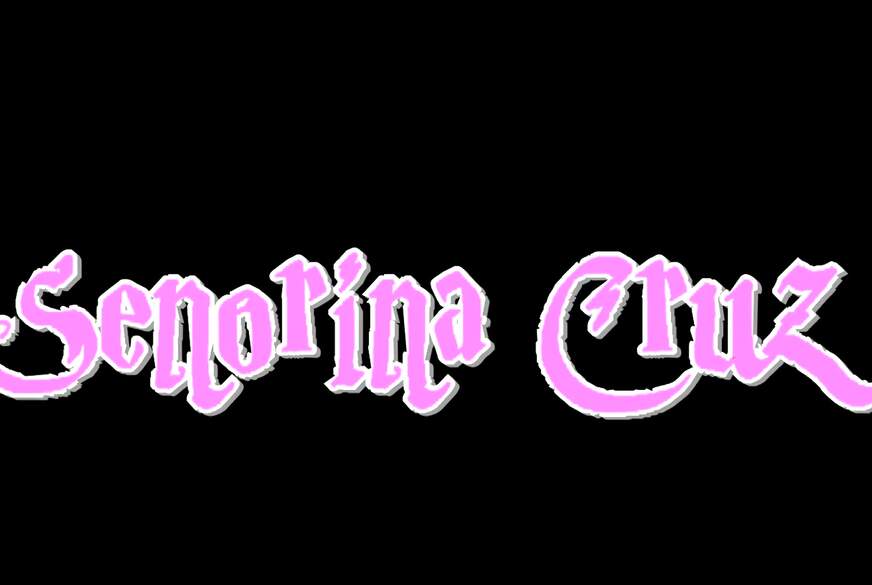 SenorinaCruz: Ich bin das erst mal vor meiner Cam