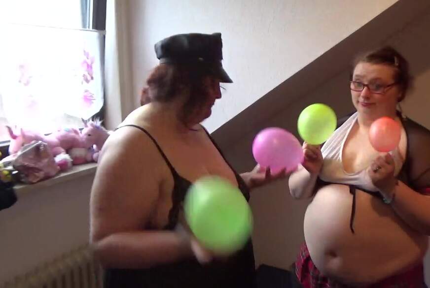 fetisch mit Freundin und luftballons von tammara28