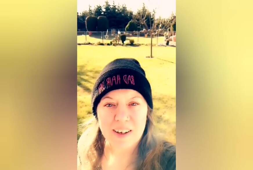 Jeannyb***h: Geiler outdoor Natursekt