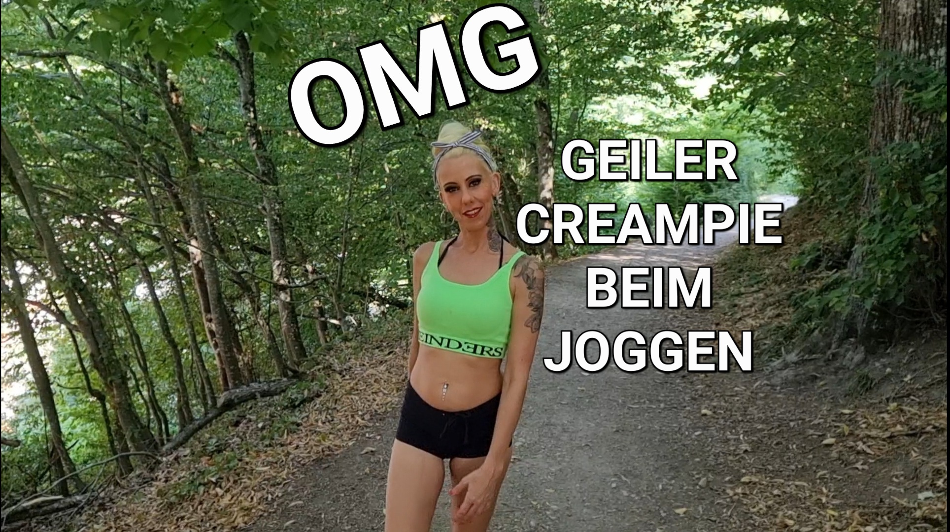 OMG! GEILER CREAMPIE BEIM JOGGEN Geil ! 
Kurz beim beim joggen ne Pause gemacht und dem Typ erst mal einen geblasen!
Wenn ich ihm schon seinen Schwanz  blase dann kann er mich ja auch richtig geil im Wald durchficken! 
Mit frisch durchgefickter Pussy, lässt es sich doch gleich viel entspannter weiterlaufen!