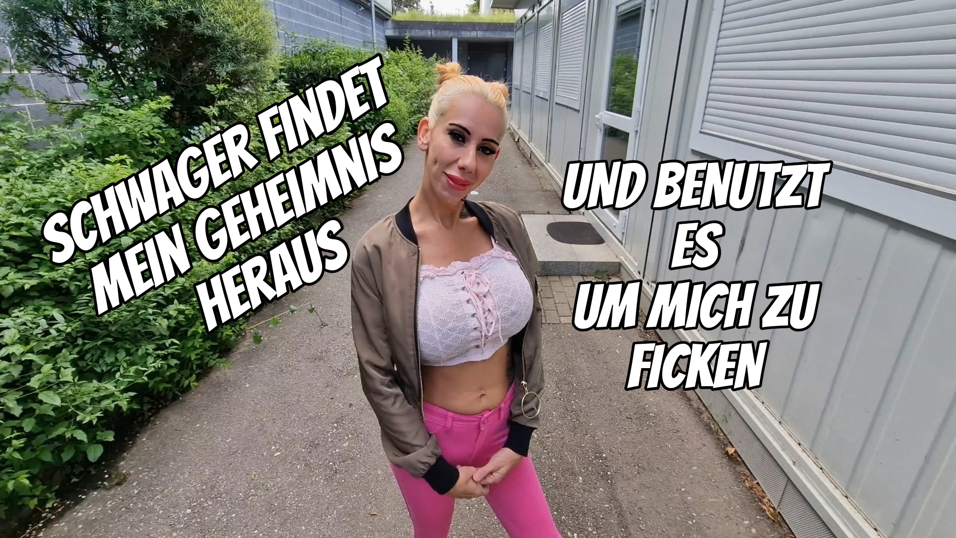 Schwager findet mein Geheimnis heraus  und benutzt es um mich zu ficken. Fuck damit hab ich jetzt auch nicht gerechnet ....
Mein Schwager hat mein Geheimnis heraus gefunden:( 
Das darf er auf keinen fall meiner Schwester erzählen ^^
Aber das kann er nach diesem Treffen heute auch nicht mehr ;) 
Jetzt haben wir einen Deal.