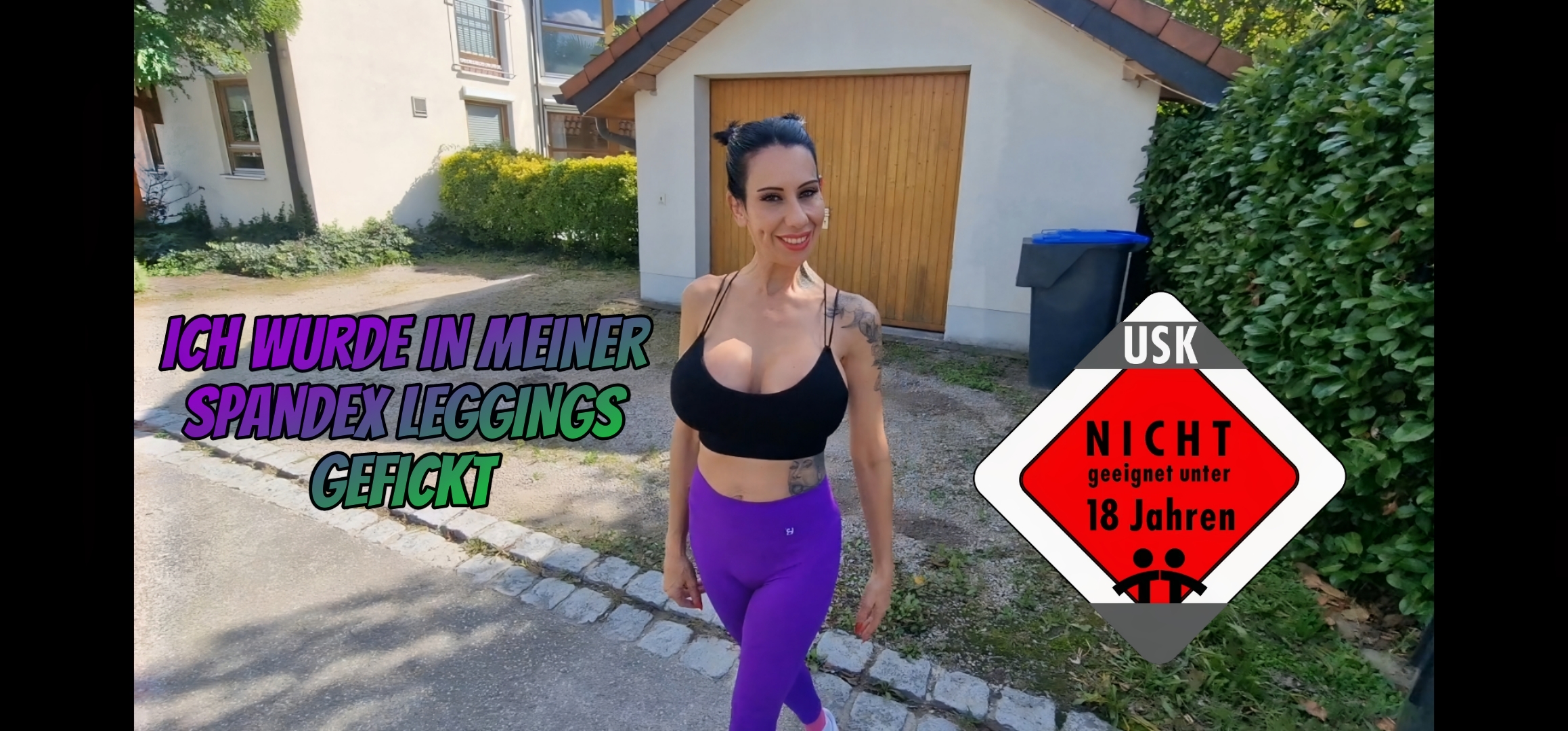 Ich wurde in meiner Spandex Leggings gefickt Wie Crazy ist das denn bitte ? Mitten im nirgendwo auf meiner üblichen Laufrunde, steht ein Typ und macht eine Umfrage ^^ Klar nehme ich mir die 5 Minuten. Aber irgendwie machen mich seine gezielten Fragen geil und seine Berührungen finde ich sehr erregend. Ob das von ihm Absicht ist ? Jetzt hab ich eine feuchte Pussy und er einen harten Schwanz ^^ Ficken ist ja geiler wie joggen.