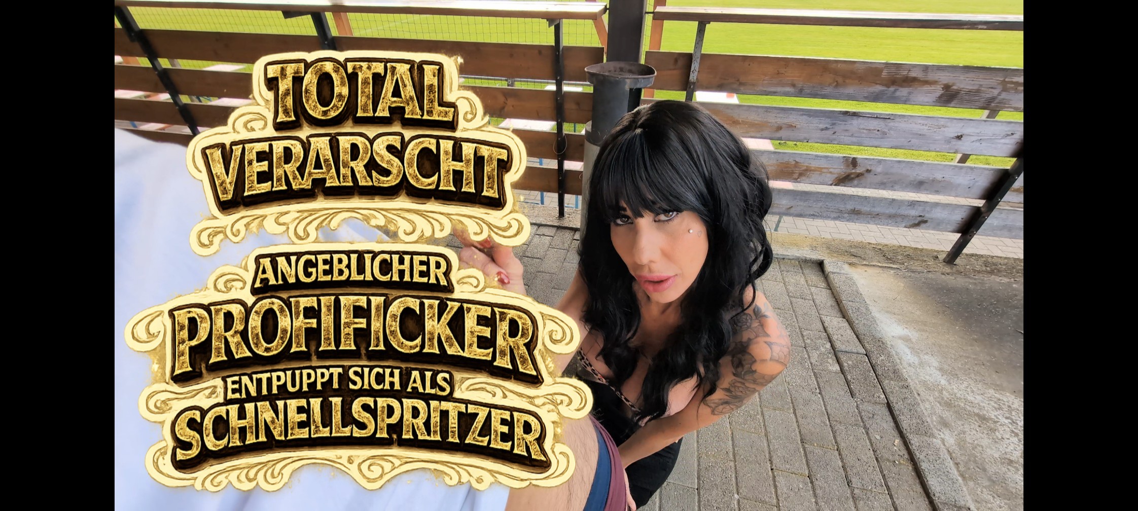TOTAL VERARSCHT ANGEBLICHER PROFI-FICKER ENTPUPPT SICH ALS SCHNELLSPRITZER Was für ein krasser Anal-Creampie! Damit hätte ich wirklich nicht gerechnet. Vorher hatte er mir in meinen DMs ständig erzählt, was für ein heftiger Arschficker er sei und wie geil er es mir besorgen würde. Die Ansagen waren jedenfalls groß genug, um meine Erwartungen nach oben zu schrauben!! Mein Buttplug steckte schon, und nachdem ich ihm einen geblasen hatte, brauchte er direkt die erste Pause. Danach fickte er mich erstmal in der Pussy, musste dabei aber wieder kurz stoppen, als wäre er ständig kurz davor zu kommen. Als er seinen Schwanz dann endlich in meinen Arsch schob, passierte es auch schon. Nicht einmal eine Minute später spritzte er mit einer riesigen Ladung ab. Die großen Sprüche aus seinen DMs waren am Ende beeindruckender als seine Ausdauer. Aber eines muss man ihm lassen: Seine Ladung konnte sich definitiv sehen lassen!