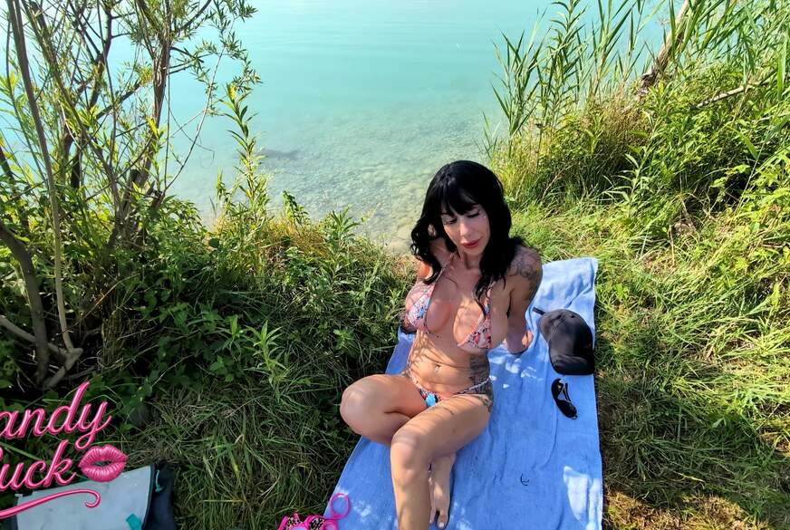Candys**k: F*******e statt Sonnencreme, Sicherheitskontrolle am See total eskaliert