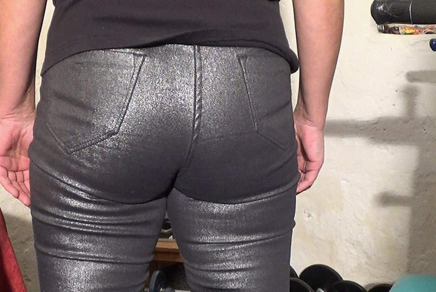 enge Silberjeans von healthymale