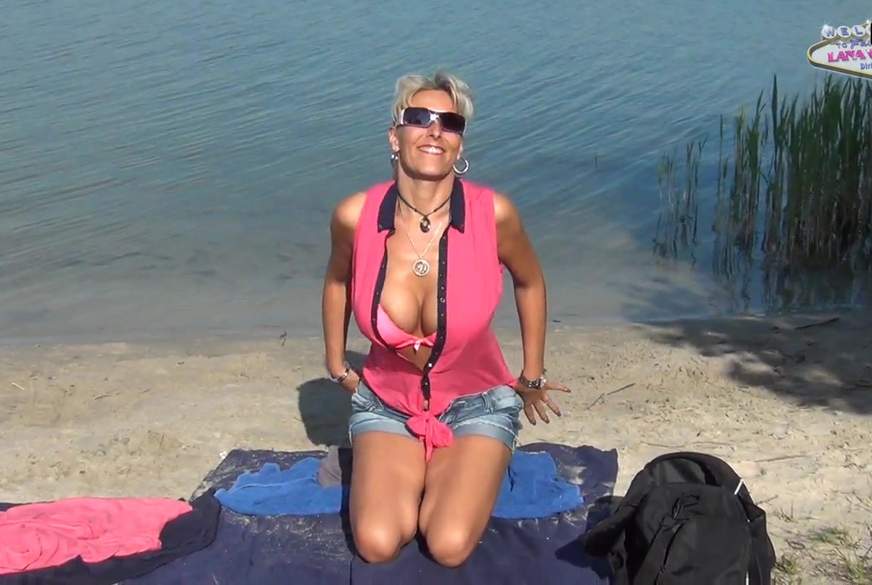 LanaVegas: DildoShow am Baggersee