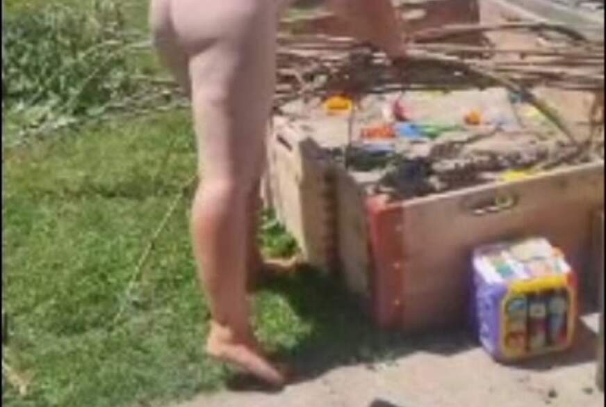 Mitzemaus: geil am holz schnitzel machen