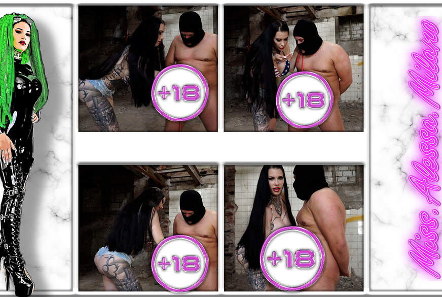 S*****z müssen steif vor Busen Show von MissAlessaMilano