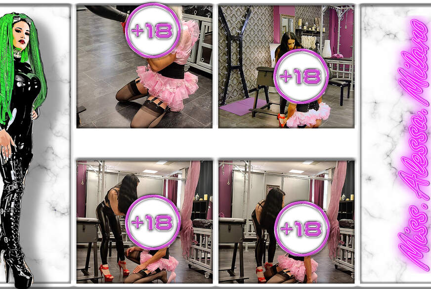 Fußl****n und passiv B**wjob von MissAlessaMilano