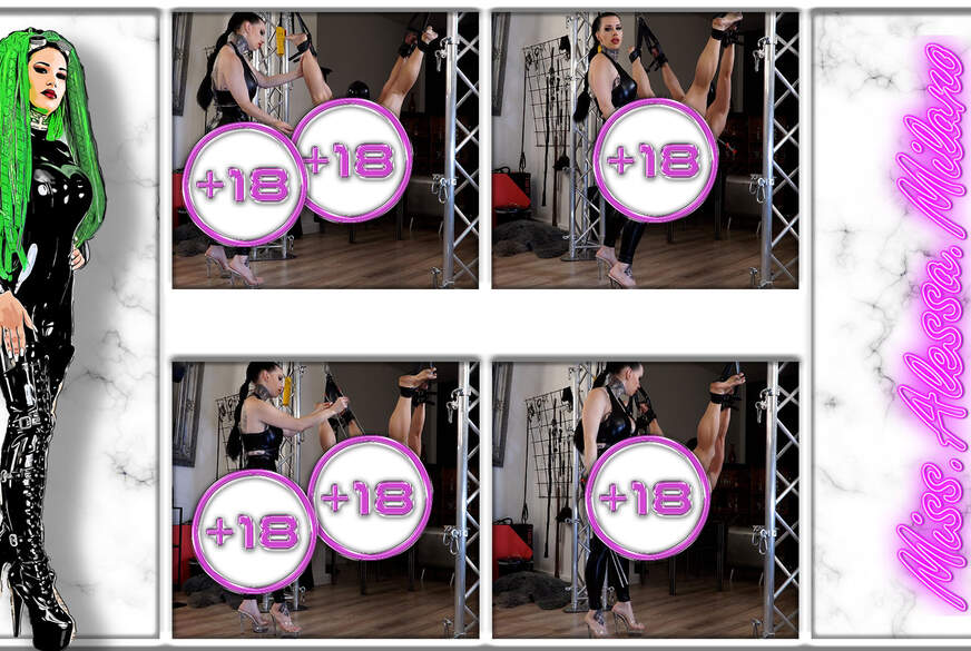 A**l f****n und Nippel mit Instrument von MissAlessaMilano